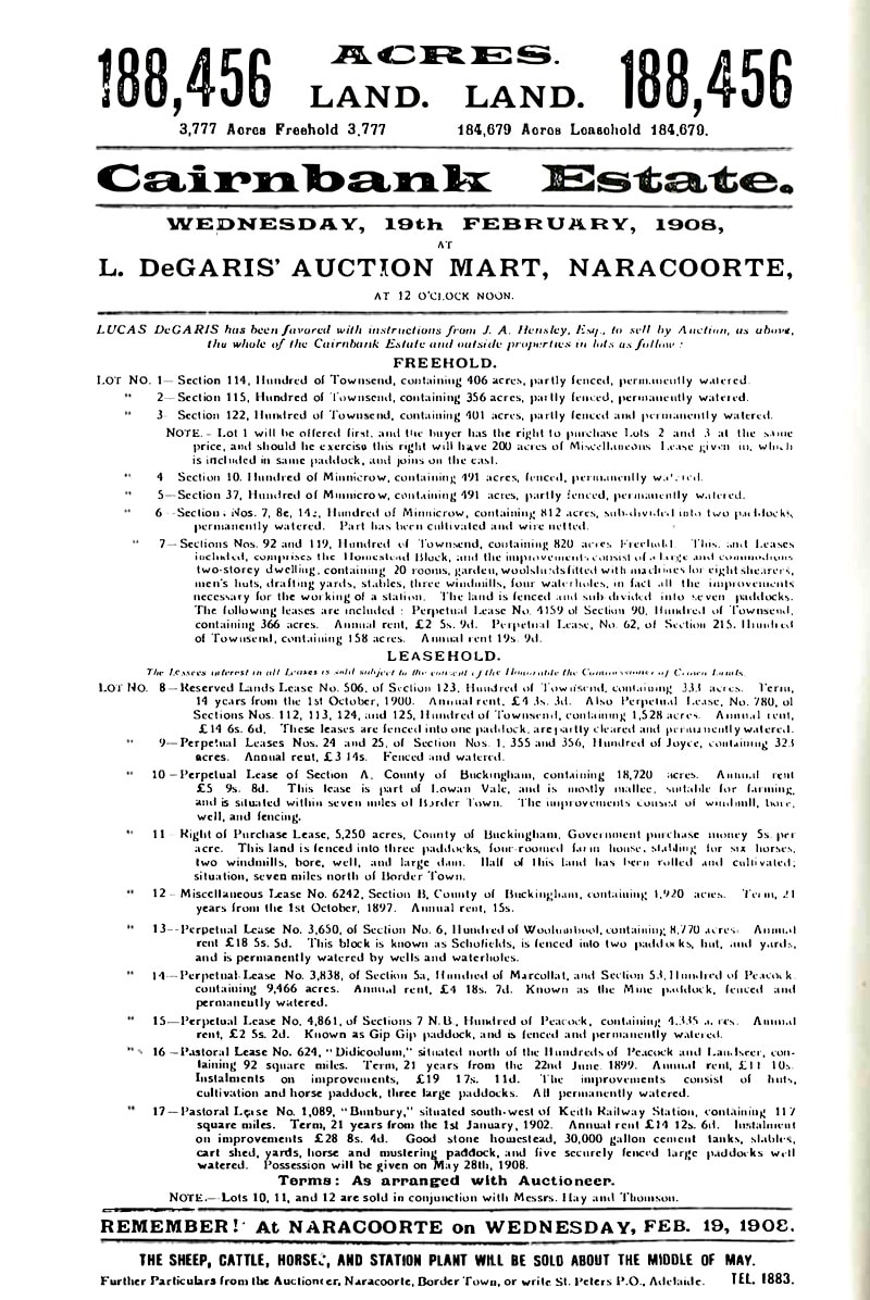 Pg 16 Cairnbank Auction