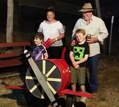 Reynolds Family Winners 2019 Christmas Gate Competition