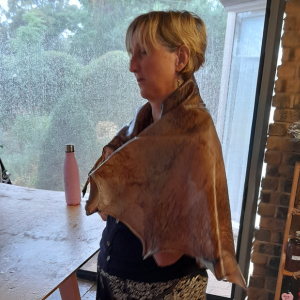 Dawn wrapped in drum