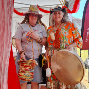 Great to swap our crafts.