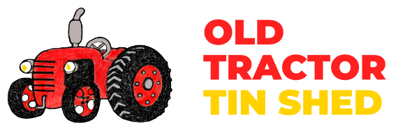 Old Tractor Tin Shed