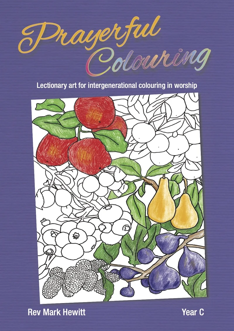 Prayerful colouring C cover Prayerful colouring C cover